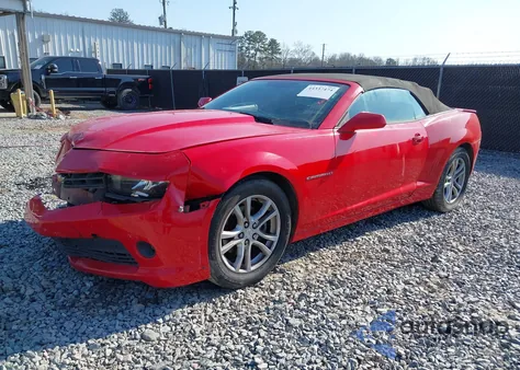 2015 Chevrolet Camaro 1Lt from USA, damaged, VIN 2G1FD3D30F9286041
